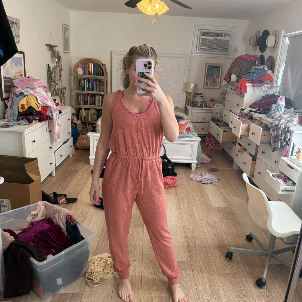 Free People Pink Casual Jumpsuit - Picture 3 of 8